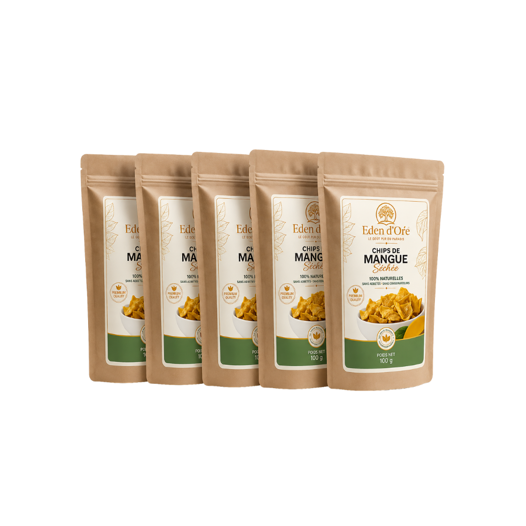 Une sélection de fruits naturels Eden d'Oré